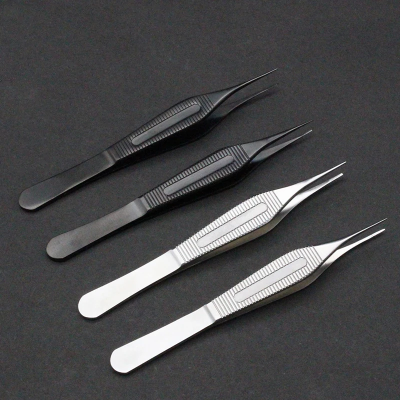 

Edison tweezers nose comprehensive surgery plastic double eyelid surgery tools toothed stainless steel platform eyelid tweezers