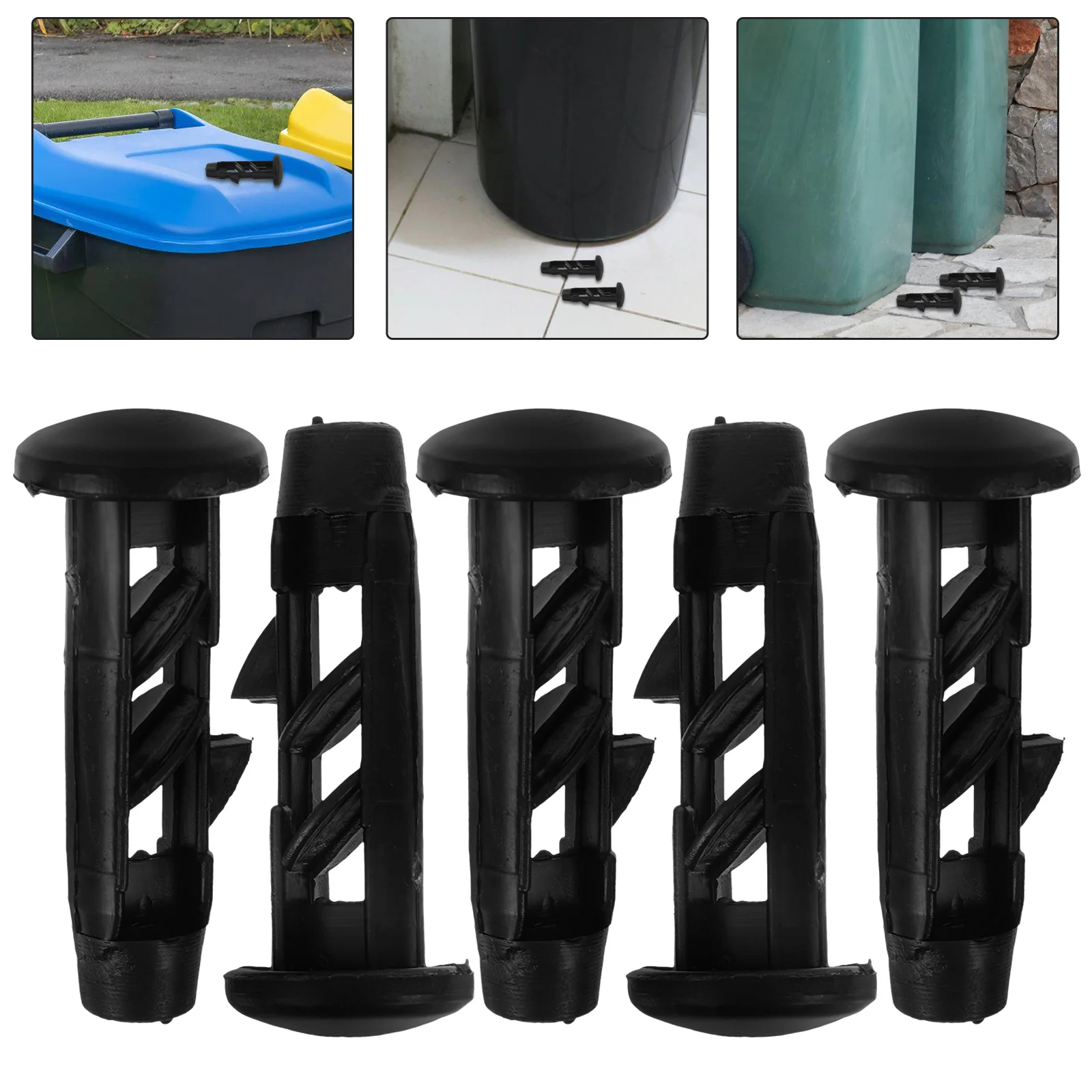 

Outdoor Trash Can Safety Buckles Trash Can Covers Connecting Shafts For Plastic Trash Cans 7.50X3.00X3.00cm
