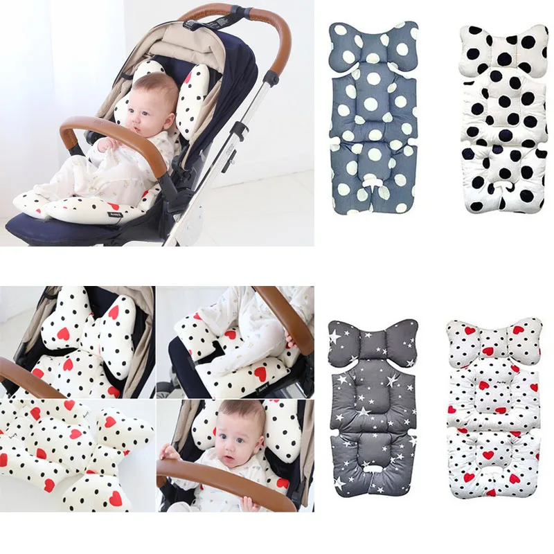 cojin silla bebe Cojín de asiento de cochecito de bebé cuatro estaciones cojín de asiento suave carrito niños colchoneta para Niños Accesorios de forro de carro Coussin Poussette colchoneta carro bebe|Accesorios