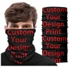 Personalized Seamless Bandana Cycling Neck Gaiter Magic Mask Camping Snood Sport Scarf Customized DIY Print Headband Neck Warmer 1