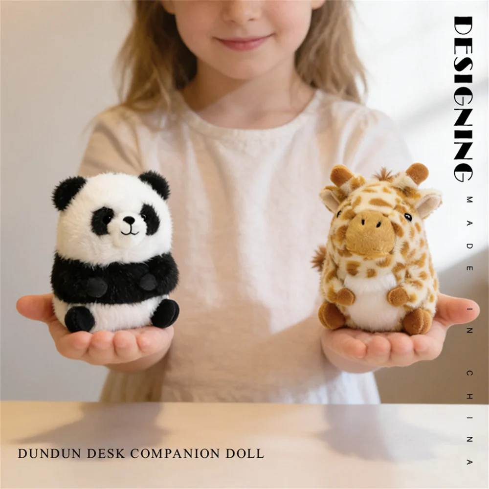 Children's Cartoon Animal Plush Toy - Cute and Soft Stuffed Doll for Girls' Gift and Decor