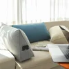Sofa Cushion Pillow Soft Chair Cushion Triangle Bedside Pillow TV Rest Reading Lumbar Cushion Large Bed Backrest Sofa Cushions 2