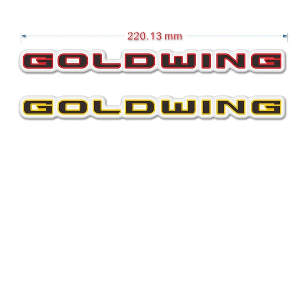 For Honda Goldwing GL1800 Gold wing Tour F6B GL 1800 ABS 3D Battery Cover Emblem Side Fairing Stickers Decal Logo Symbol Mark 4413mah barcode scanner battery for symbol mc3000rlmc48s 00e mc3000s mc3070 mc3070 laser mc3090 mc3090 laser