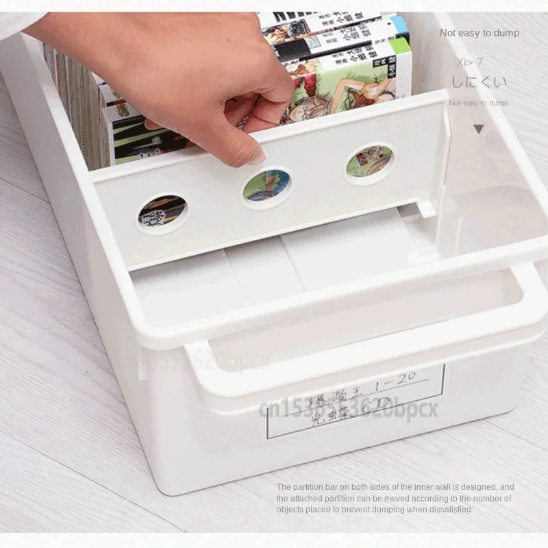 Japanese style Dvd Disc Dust Storage Box with Viewable window CD Disc Box PS4 Storage Game Rack