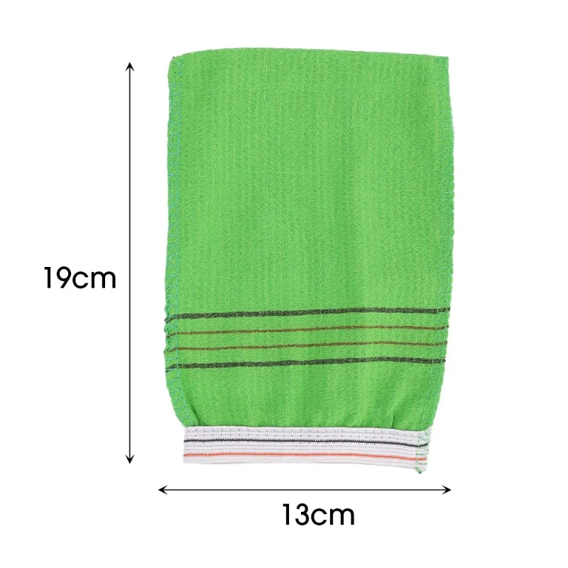 5/1Pcs Shower Bath Scrub Glove Korean Exfoliating Body Scrub Shower Towel Washcloth Portable For Adults Coarse Grain Brush 6
