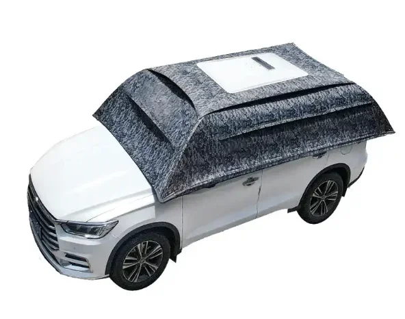 

Portable Folding Outdoor Fully Automatic Car Sunshade Car Umbrellas With Remote Control Roof Smart Car Parasol