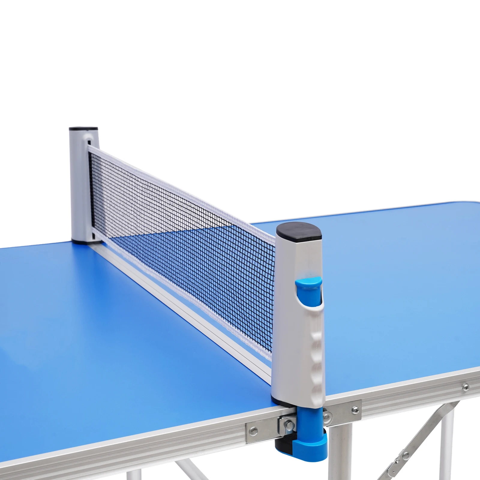 Foldable Ping Pong Table with Net Indoor Outdoor Tennis Table Ping Pong Foldable