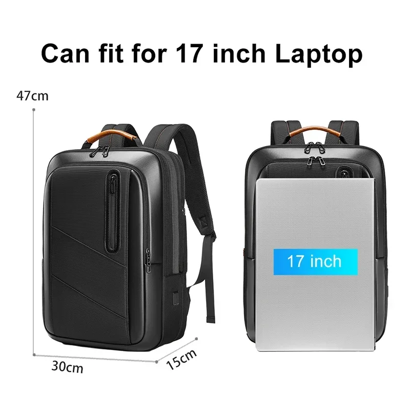 Waterproof Laptop Backpack with USB Port for Men