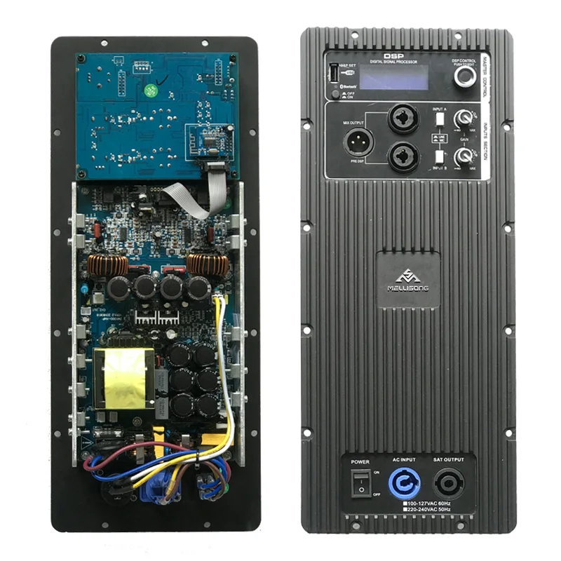 

higher power plate amplifier with bluetooth and DSP for active speakers