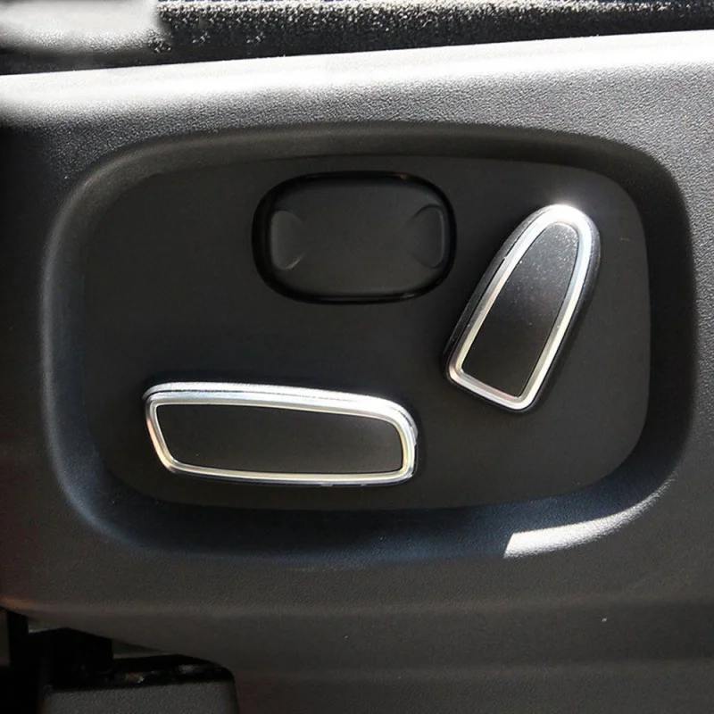 

For Land Rover Discovery 4 Car Seat Adjustment Switch Knob Cover Trim Land Rover Range Rover Evoque Vogue Car Accessories