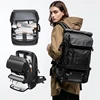 Men Travel backpack waterproof 17 inch Business Laptop Backpack with Separate Shoe Bag USB charging 50L outdoors Hiking Backpack 5