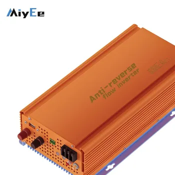 1000W 1200W 1500W MPPT ป้องกันการไหลย้อนกลับอินเวอร์เตอร์พลังงานแสงอาทิตย์แอพไวไฟการตรวจสอบระยะไกลสำหรับระบบเชื่อมต่อกริดบ้าน 1