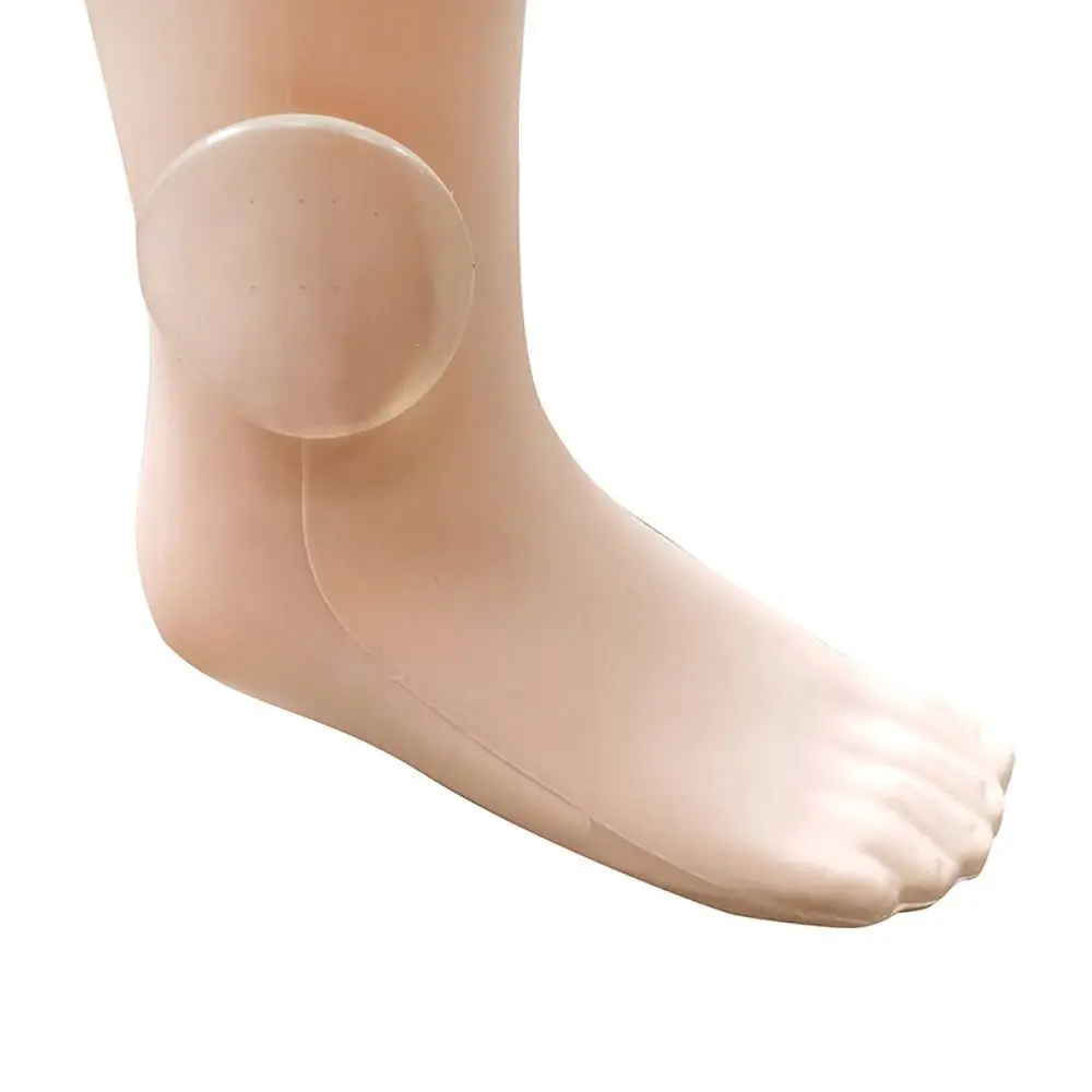 Ice Skating Ankle Gel Pads Durable Cushion Pads Skate Accessories Ankle Protector Brace Clear Unisex Protection Men
