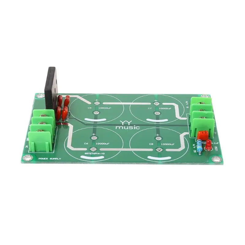 Dual Power Rectifier Filter Power Supply Module Empty Circuit Board For TDA8920