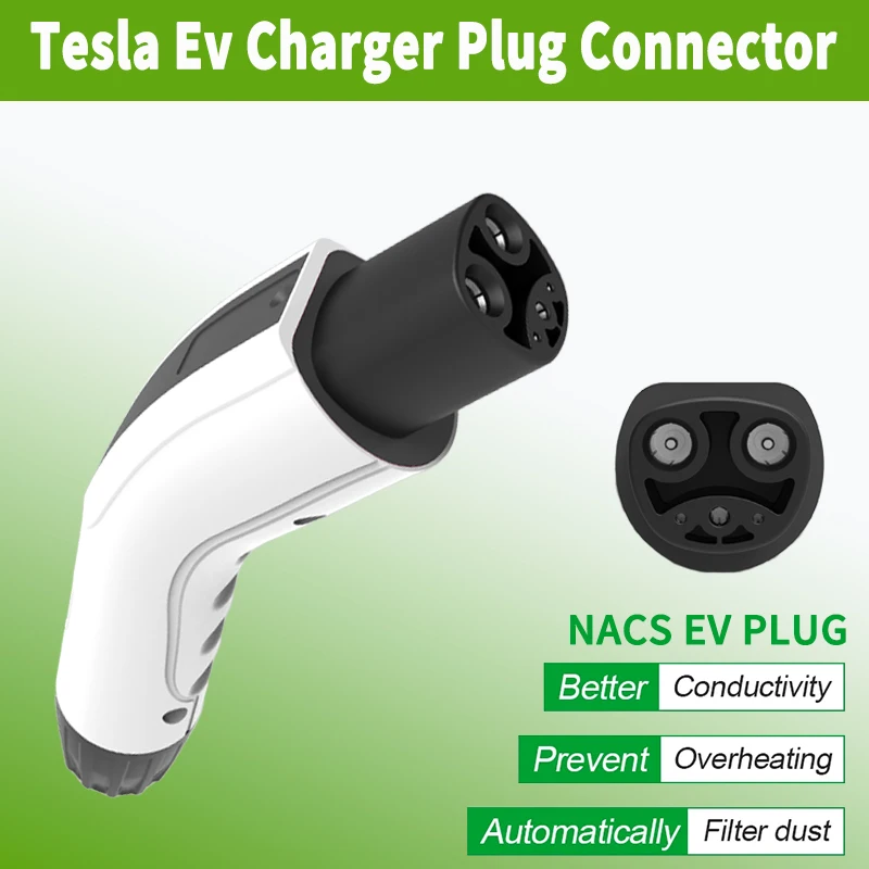 Portable EV Wall Mount Charger with NACS Plug - Multiple Amps
