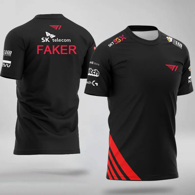 LCK 2023 LoL Spring Match SKT T1 Professional Players Team Jersey