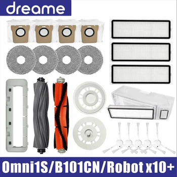 Dreame L10s Ultra / S10 Pro อุปกรณ์เสริม Mijia Omni 1S B101CN หุ่นยนต์ X10 + หุ่นยนต์สูญญากาศหลักแปรงด้านข้างกรอง Mop อะไหล่ 1