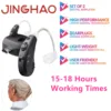 JINGHAO Rechargeable Hearing Aid Sound Device Hearing Amplifier with Charger Dock for Elderly  Left and Right Ear Aids 1