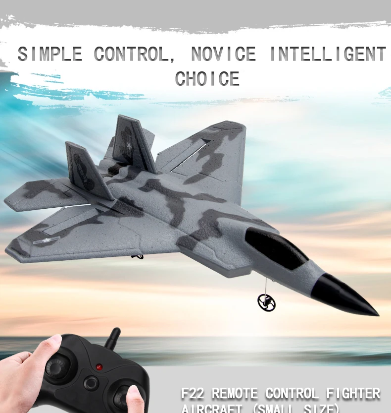 F22 SU35 Fixed Wing Airplane, SIMPLE CONTROL, NOV I CE INTELLIGENT CHO | CE