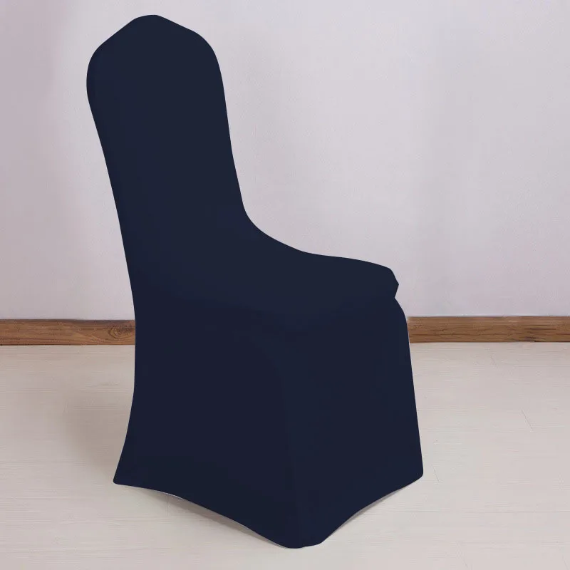 Elegant Red and White Elastic Chair Cover
