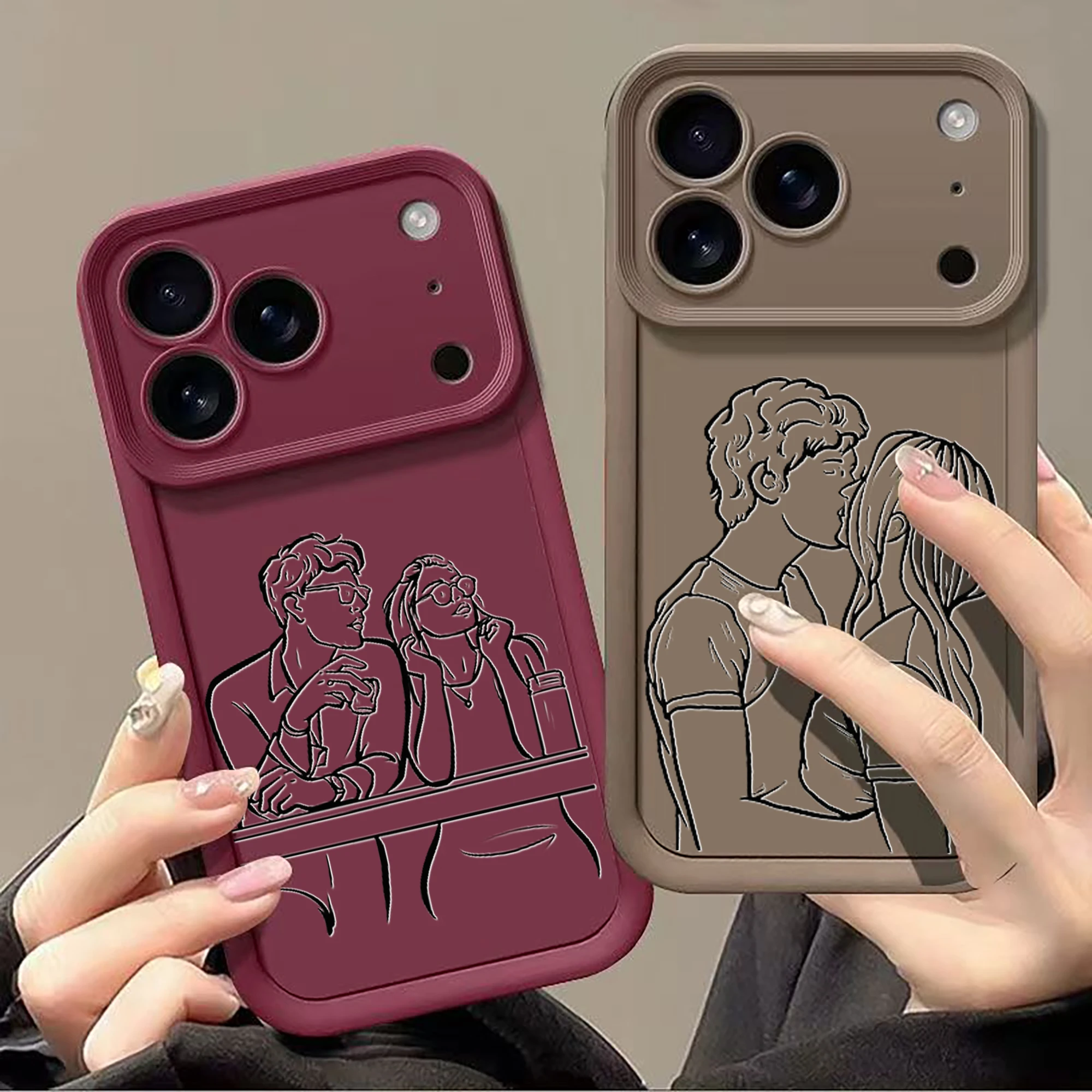 Custom DIY sketch Family Couple Pet Friend Personal Portrait EtcImage thumbnail 6