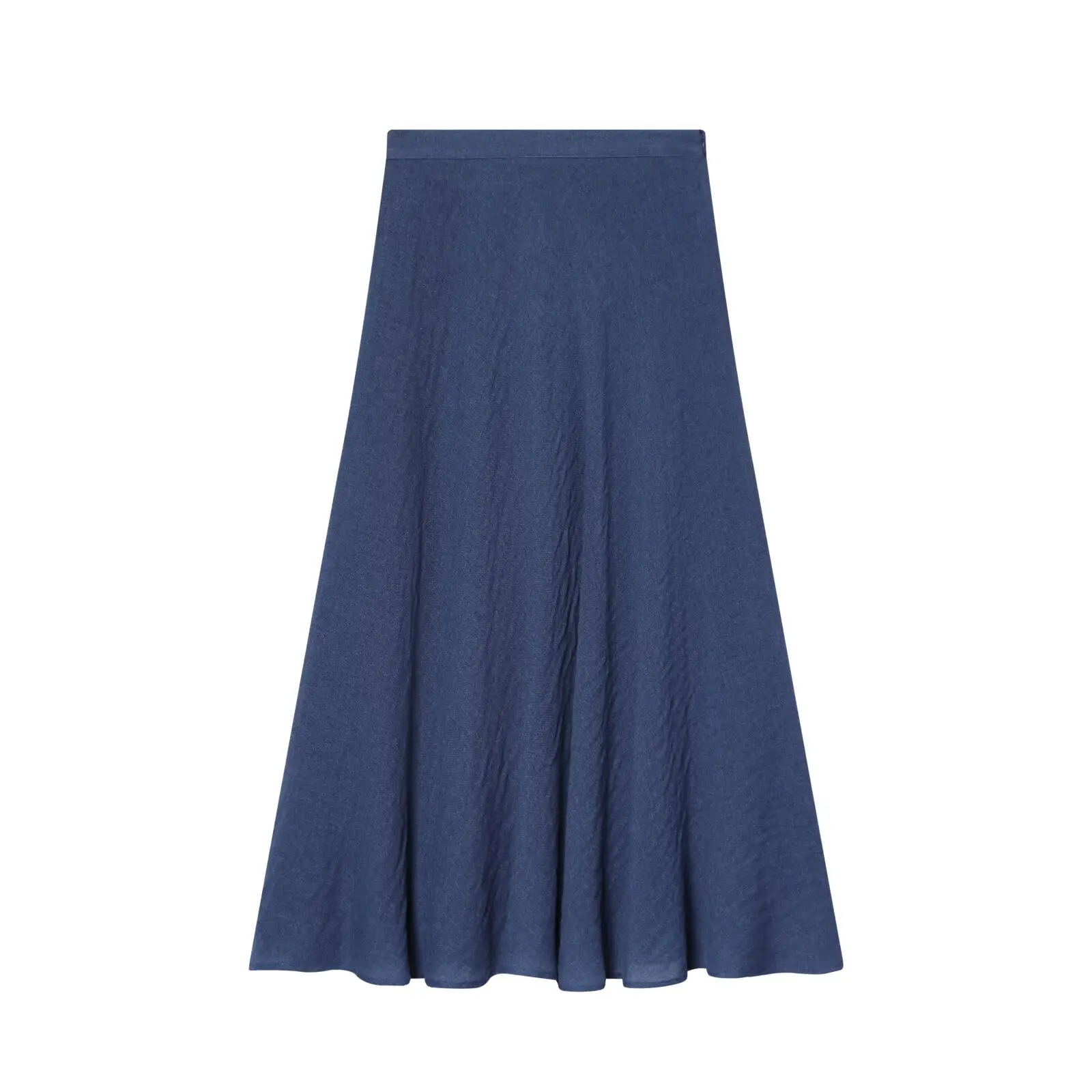 Women Pleated Midi Skirt Party Long Skirts 2026 New Fashion Lady Spring Summer High Street Casual Skirts ﻿Mujer