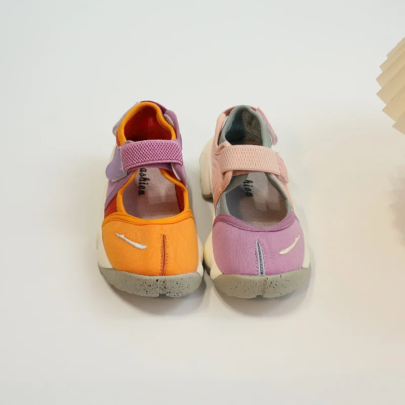 Summer Children's Boys Girls Mesh Breathable Casual Comfort Sports Sandals Kid Toddler Lightweight Sneakers Strap Barefoot Shoes 3