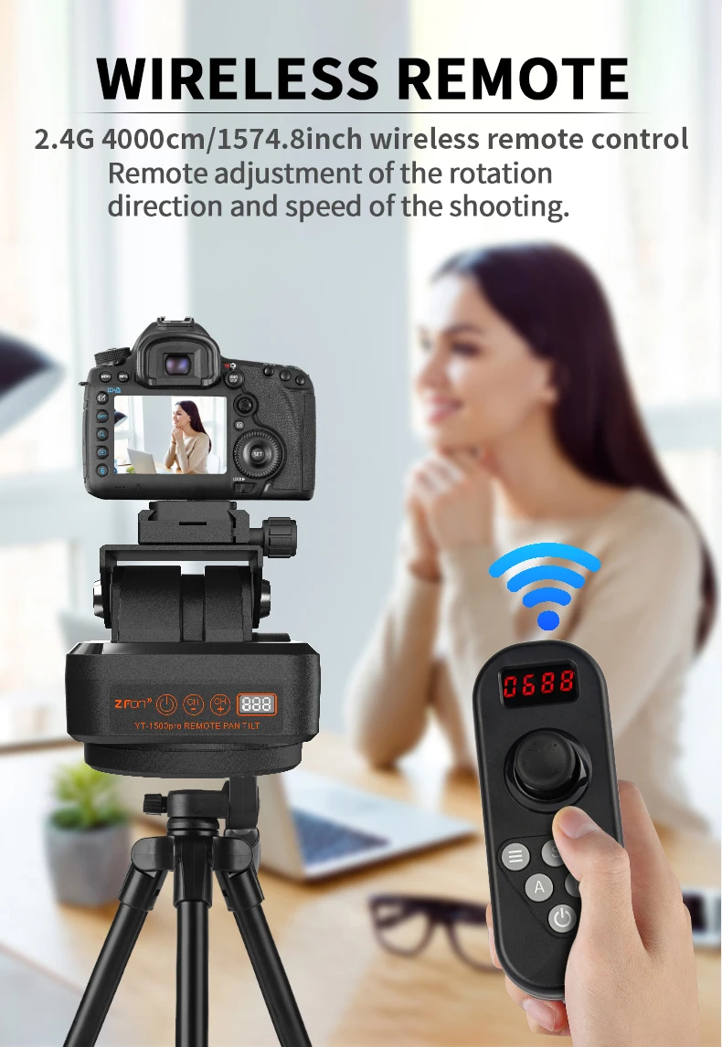 ZiFon Wasserdichter elektrischer Kamera-Gimbal, 2-Achsen-Stabilisator, Anti-Shake für Unterwasser-Videos, Vlog, kompatibel mit Action-Kameras – Detail 3