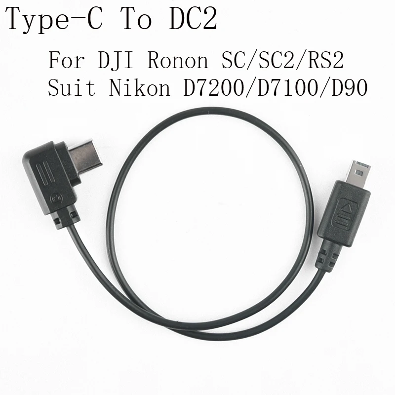 Câble USB Type C De Commande/charge Pour Dji Ronin Sc RSC2 RS2 RS3 Et Nikon AC1077 - Neuf