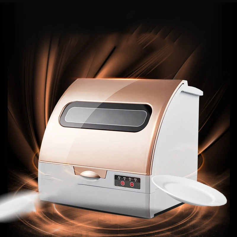 Mini Portable Table Automatic Dishwasher Hotel Independent Home Restaurant Kitchen Dishwasher 510 * 460 * 505mm 6