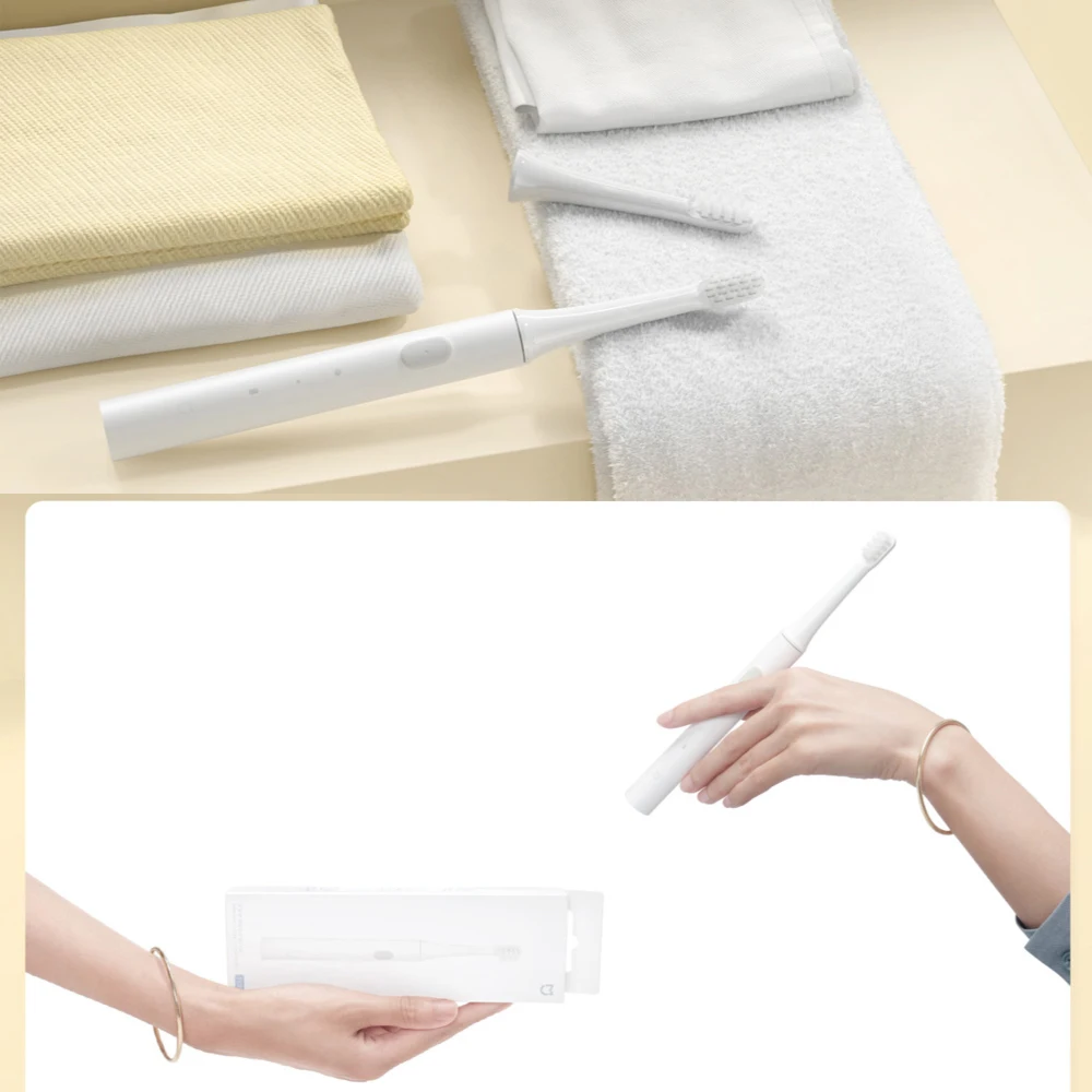 3Pieces Toothbrush Heads For Xiaomi Mijia T100 Mi Smart Electric Toothbrush Replacement toothbrush heads