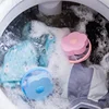 Plum Blossom Washing Machine Filter Remove Dirty Hair Mesh Yarn Laundry Reusable Ball Pet Fur Lint Hair Catcher Clothe Cleaning 5