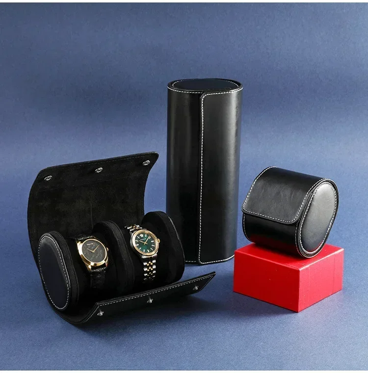 Travel Watch Organizer | PU Leather Watch Case Travel Storage Bag, Classic Watch Pouch ... - SKU TWO01908 - UGI Packaging