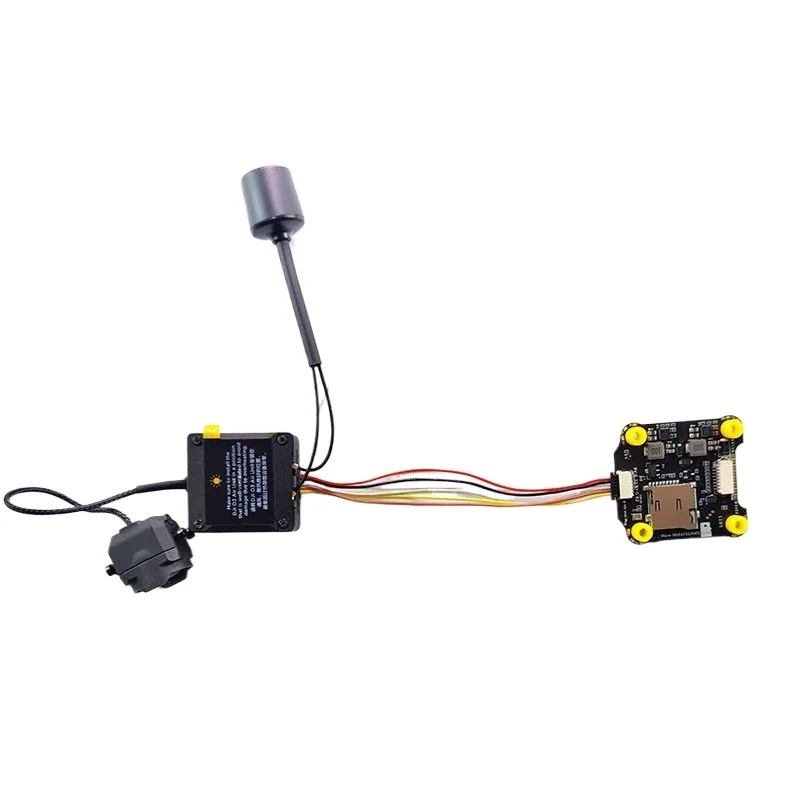 Vue d'ensemble du câble ruban 6P pour DJI O3 Air Unit, avec ses trois longueurs (10, 13, 15 cm) pour connexion directe au contrôleur de vol.