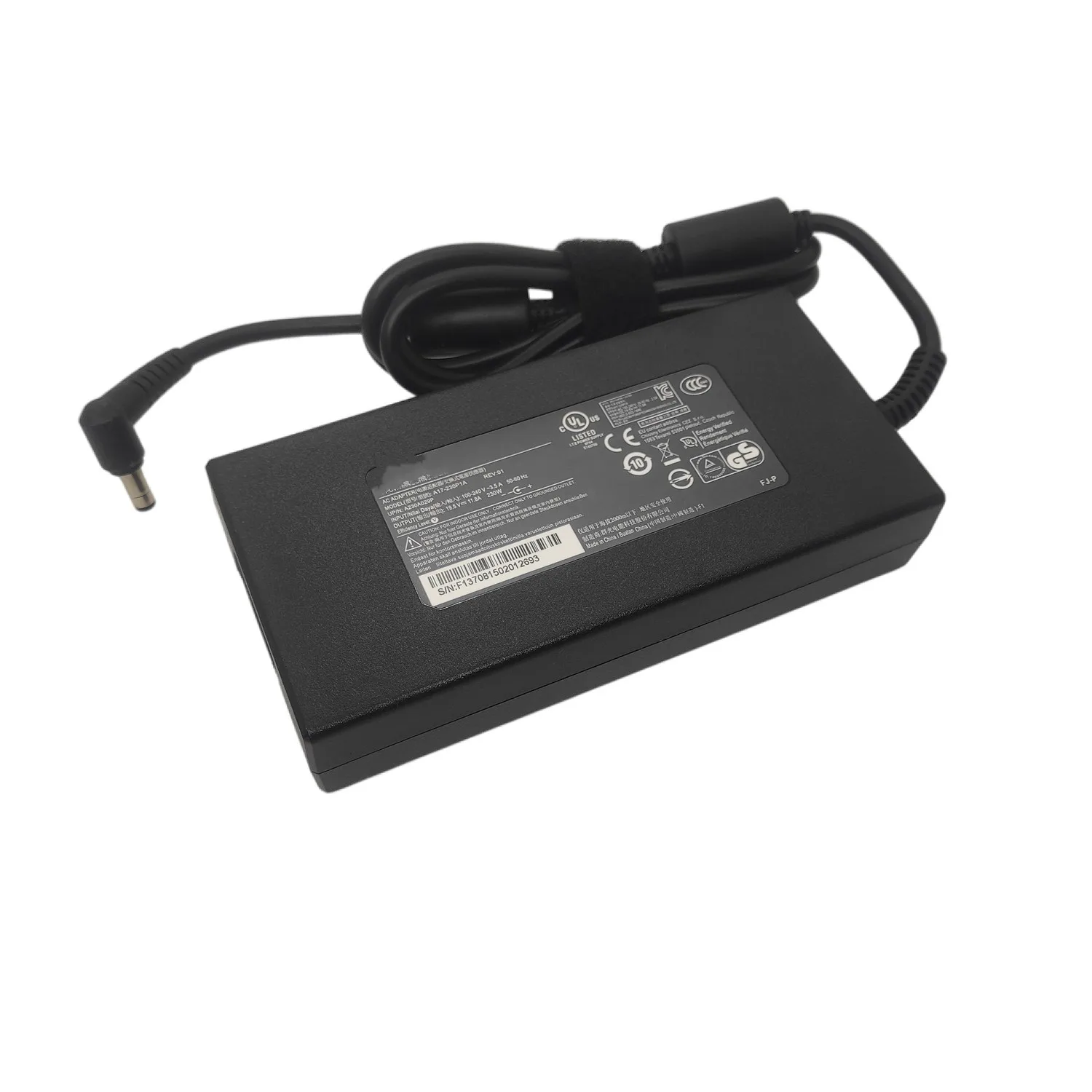 Genuine 19.5v 11.8a 230w 5.5x2.5 mm Adaptador para Msi Gs75 Gs65 Discrição 8sg A230a012l A17230p1a A12-230p1a P65 Laptop para Chicony - Imagem 2