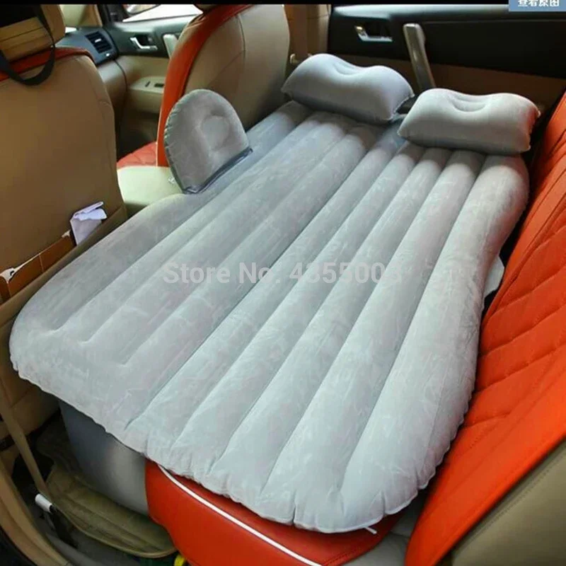 Inflatable air bed car sleeping mattress camping mattress inflatable camping mattress Car Travel Bed Automotive Air Inflatable Mattress Camping Sofa Rear Seat Rest Cushion Sleeping Pad Universal inflable coche