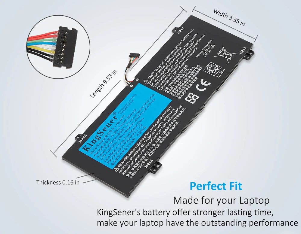 Lenovo IdeaPad C340-14API 14IWL S540-14API IML Flex-14API 11.36V 45WH