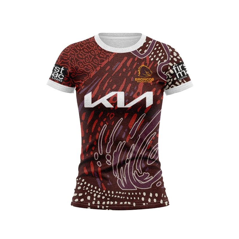 thumbnail image 1 of Kit de rugby Mustang femenino 2024, local, exterior, pobreza, ANZAC y rugby múltiple de alta calidad nuevo/indígena, 1 of 4