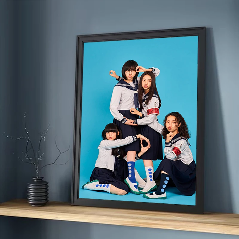 

Atarashii Gakko！ Decor for Room Decorative Paintings Wall Decoration Poster Painting on Canvas Wall Art Home Accessory Posters