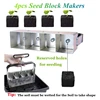 Soil Blocker, 4PCS Cell Soil Block Maker, Seed Handheld Block Maker With Comfortable Handle, Garden Blocking Tools 2
