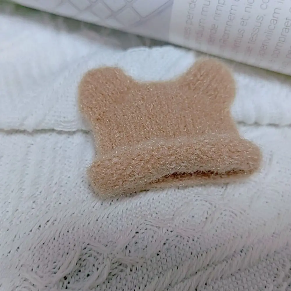 Knitted Mini Knitted Hats Handmade Materials Colorful DIY Doll Decorative Cap Cute Mini Knitted Finger Cap Children Gift