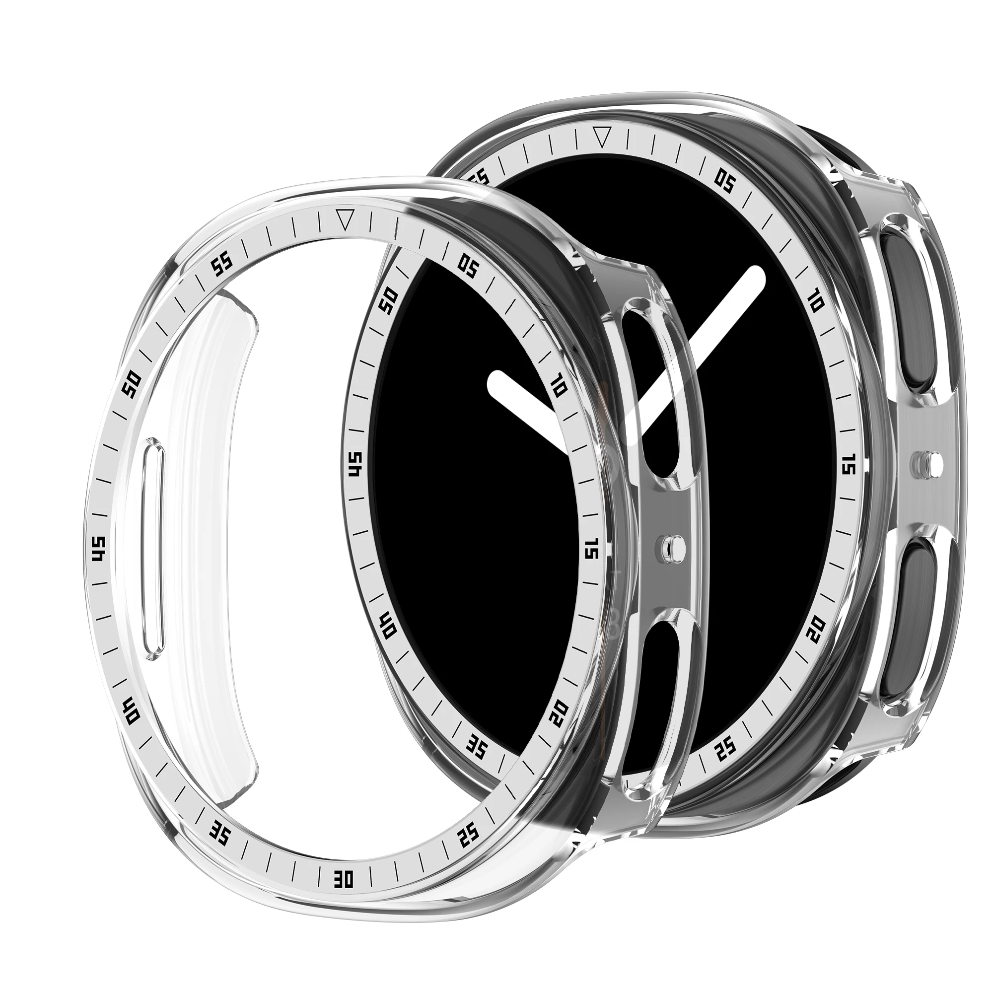Bezel Ring+Cover Hard PC Protective Bumper