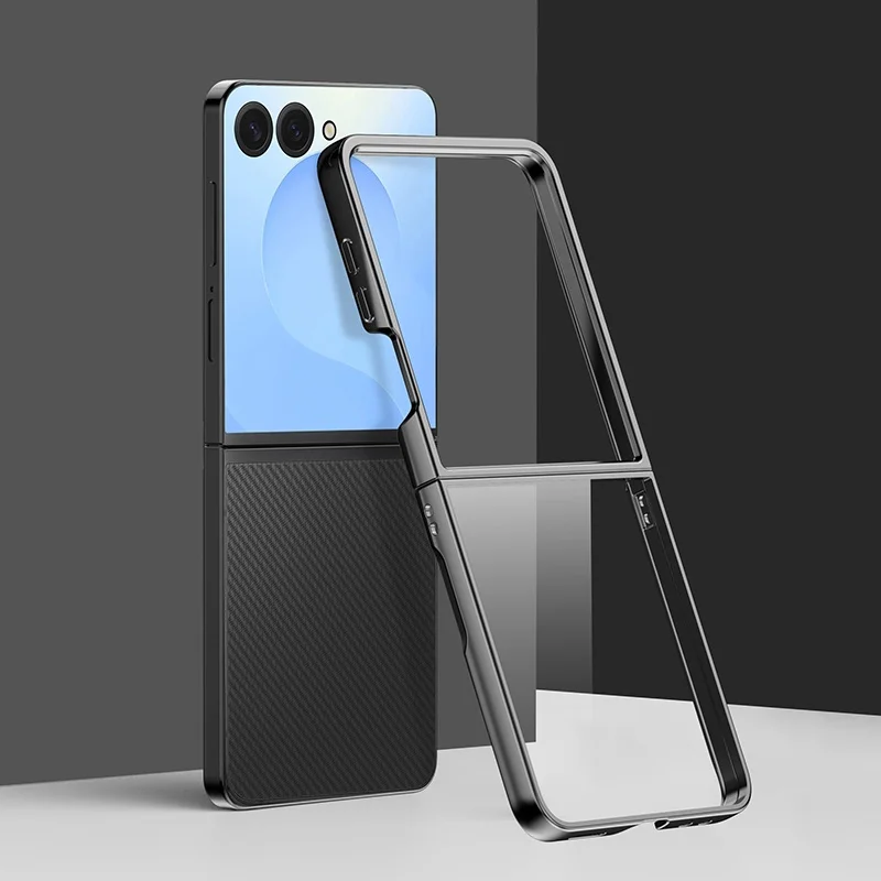 Electroplated Transparent Shockproof Phone Case - Hard PC Cover