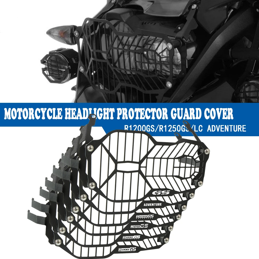 

R1250GS Adventure Motorcycle Headlight Protector Grille Guard Cover For BMW R1200GS R 1200 R1200 GS 1200 GS1200 LC Adventure ADV