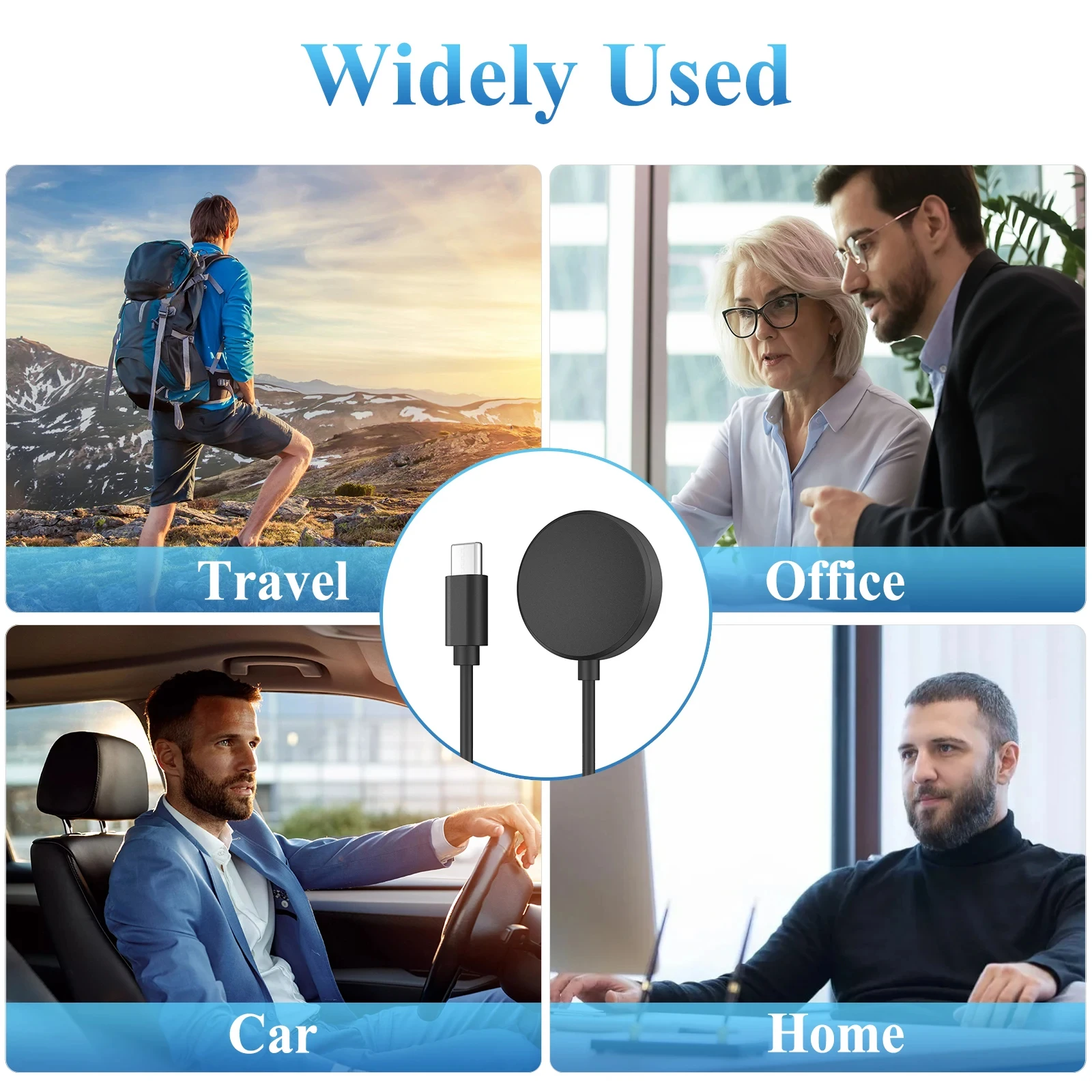Universal Fast Charging Magnetic USB-C Charger