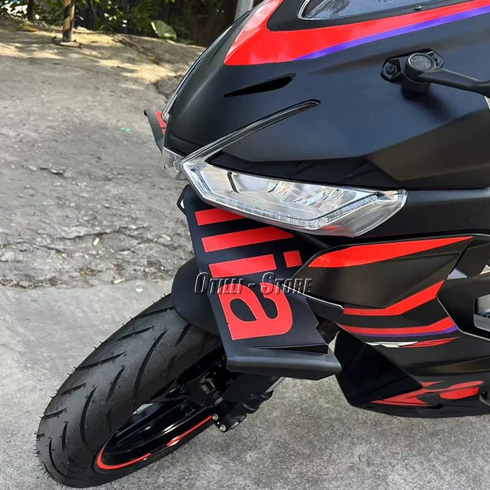Kit Winglet Aileron Pour Moto - Style Aérodynamique, Universel Kawasaki/Yamaha/Honda/Suzuki/Ducati, Adhésif 3M