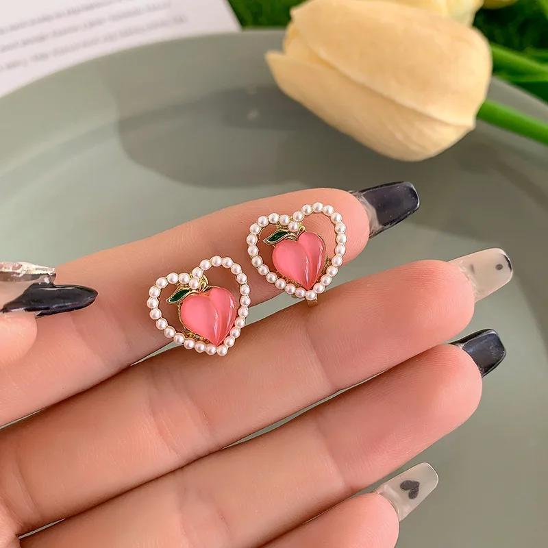 Summer Flower Ear Clip Without Ear Hole Girl Earrings