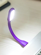  USB LED Light Lamp Portable Mobile Power Bank PC Notebook Laptop Night Light Desk Reading Light Foldable Eye Protective Lamp 