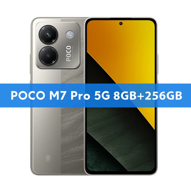Newest POCO M7 Pro 5G Global Version 256GB/512GB Dimensity 7025