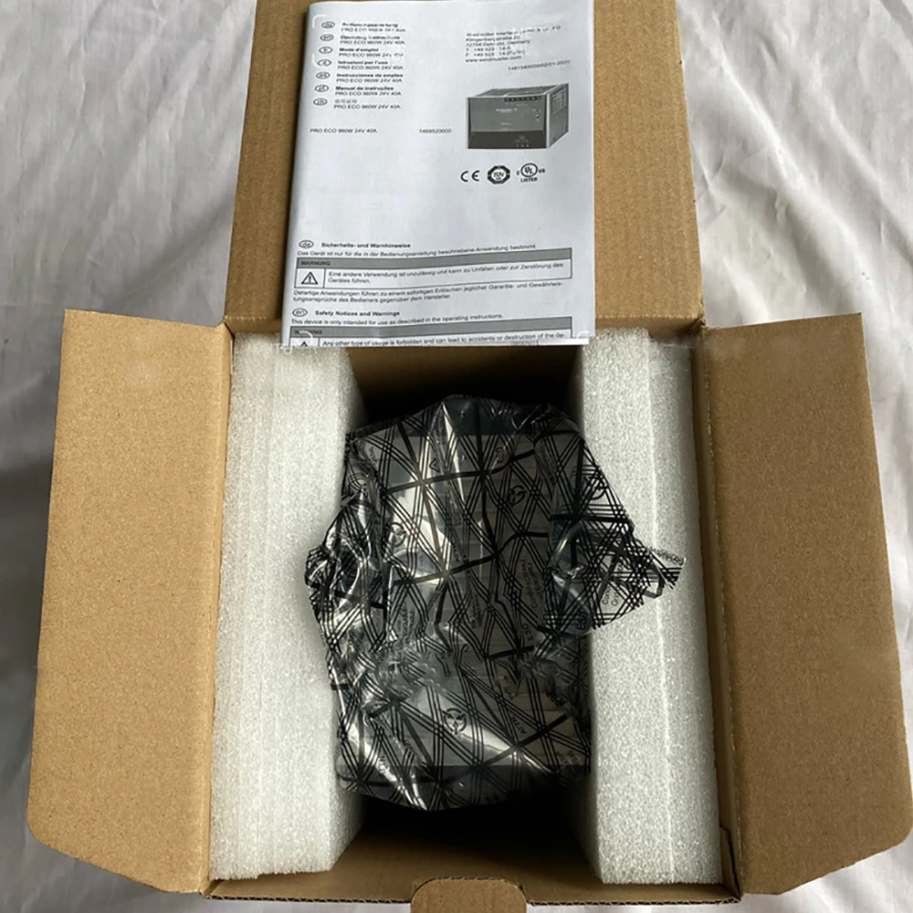 1469520000 Weidmuller 스위칭 전원 공급 장치 PRO ECO 960W 24V 40A용